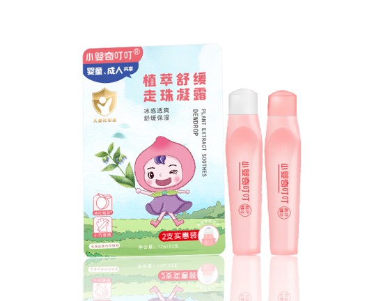小婴奇叮叮植萃舒缓走珠凝露  清凉感爆棚缓解叮咬不适感