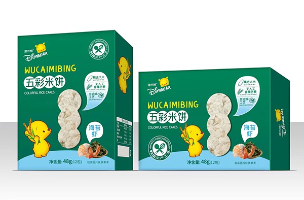 迪米熊五彩米饼  非油炸工艺4种口味可选