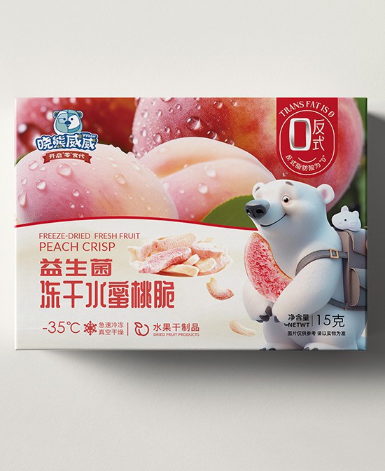 晓熊威威益生菌冻干果脆 一款适合小朋友的小零食