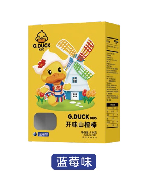 宝宝胃口不好，可以用山楂棒开胃吗？G.DUCK小黄鸭开胃山楂棒