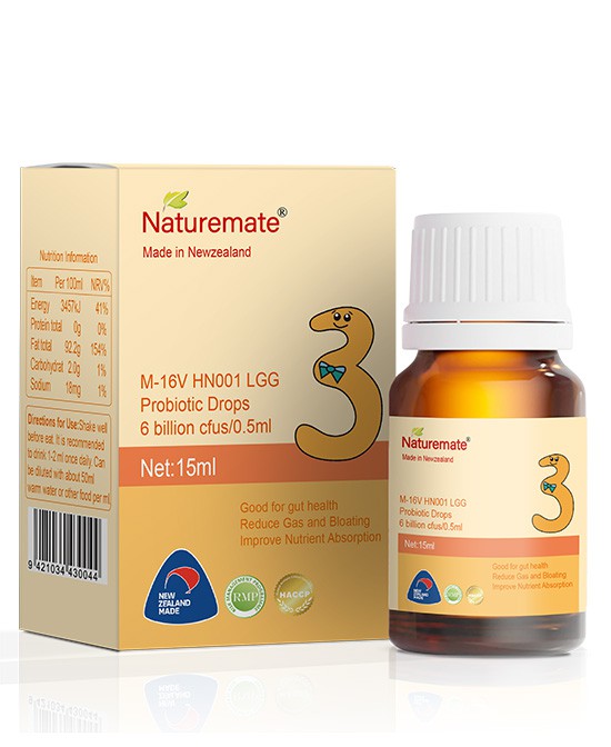 Naturemate纽滋美益生菌营养滴剂（HN001&LGG）效果好吗