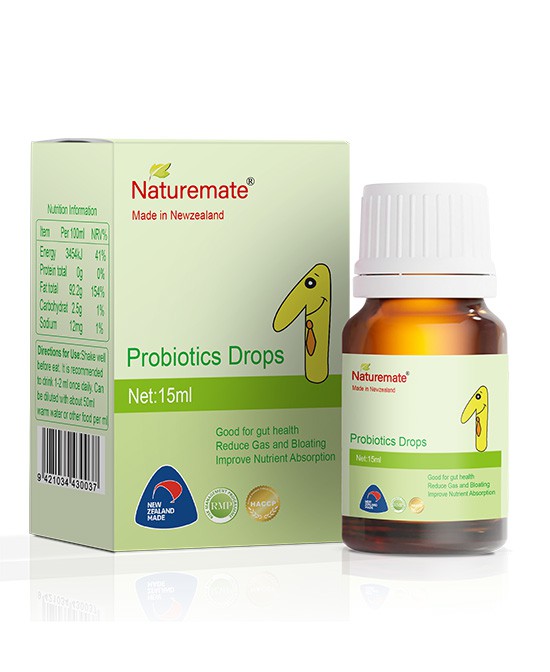 ﻿宝宝益生菌怎么选？Naturemate纽滋美益生菌营养滴剂