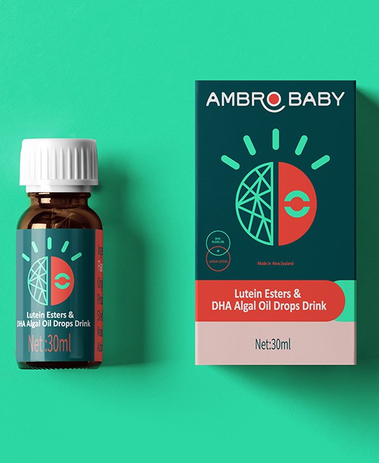 爱诺菲-AMBROBABY叶黄素酯DHA 帮助宝宝智力、视力更全面发育！