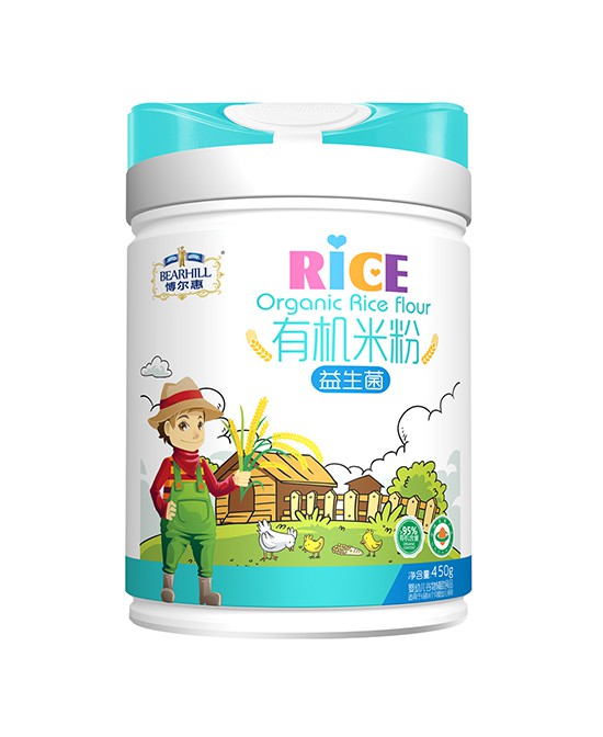 博尔慧益生菌有机米乳 甄选食材品质妈妈更放心！