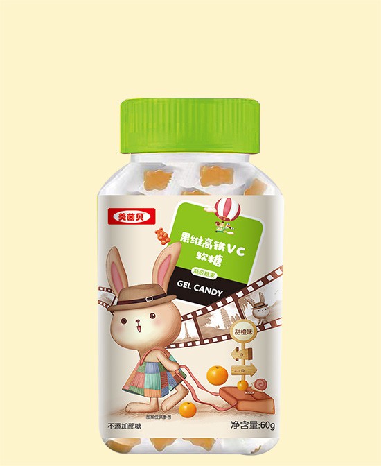 美茵贝果蔬高铁VC软糖品质有保障，热卖代理无忧！