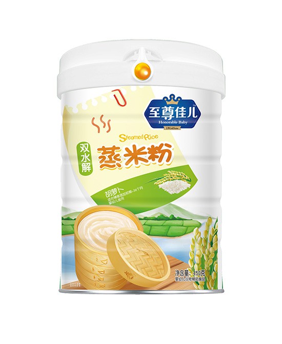 还在为宝宝挑选食品而烦恼吗？智萌高胡萝卜双水解蒸米粉解决烦恼