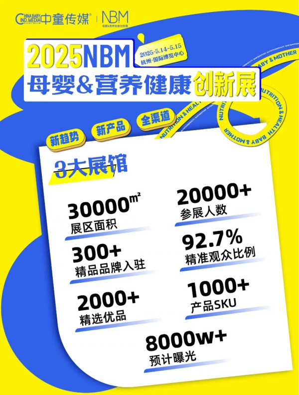 母婴&营养健康品牌如何精准布局全渠道？这场创新展给你答案！