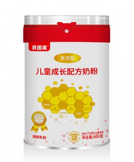 贝因美东方冠儿童成长配方奶粉，品质之选，助力儿童健康成长！