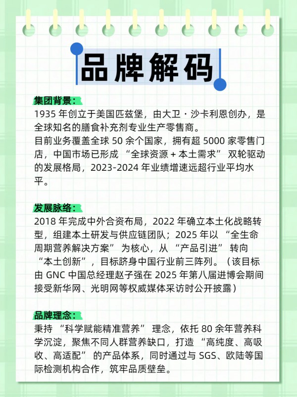 GNC(健安喜),想了解这个营养品牌的同学请进! GNC(健安喜),想了解这个营养品牌的同学请进!