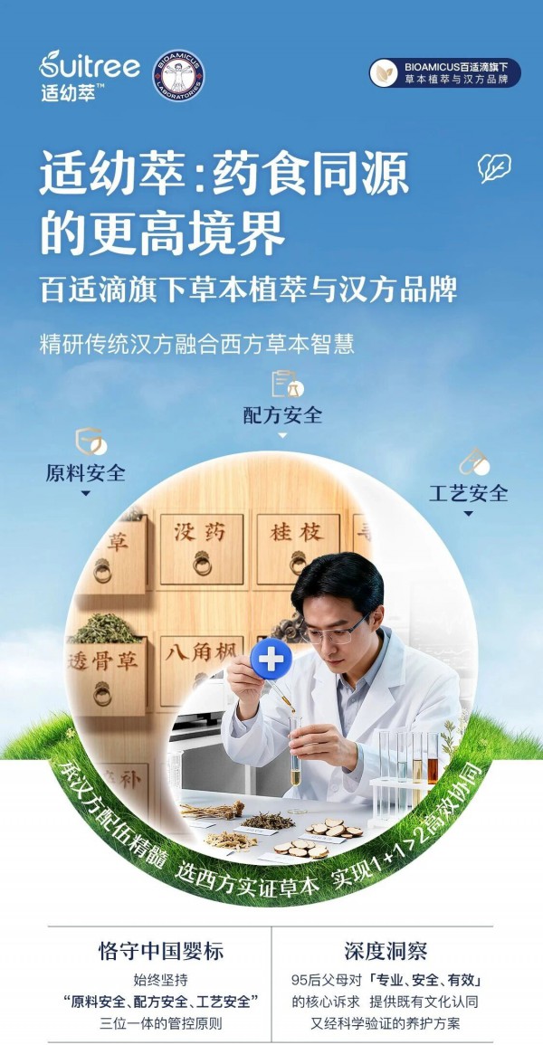 百适滴旗下草本植萃与汉方品牌「适幼萃」确认参加2025第十一届未来母婴大会暨樱桃大赏年度盛典，古方新用适配现代育儿！