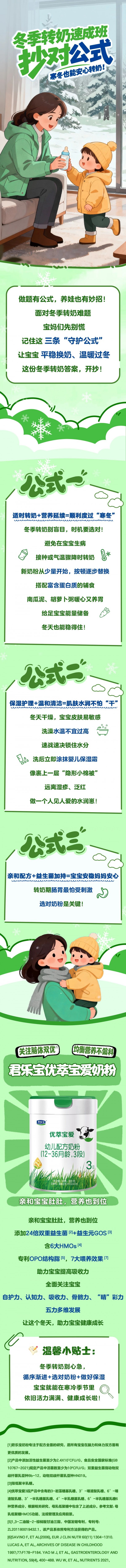 【冬季转奶速成班】抄对公式，寒冬也能安心转奶！
