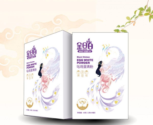 来自天然的美丽秘密：金旦白乌鸡蛋清粉，开启肌肤焕活！