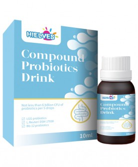 童乐健HIELVES益生菌滴液饮——守护宝宝肠道健康，一滴见关爱！