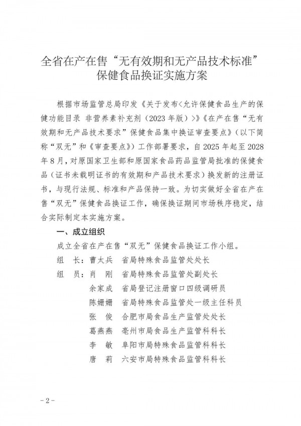 又一省出台文件！“双无”保健品集中换证进入倒计时