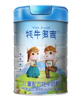 牦牛多吉儿童配方牦牛奶粉——给孩子满满的能量守护！