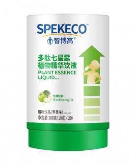 智博高多肽七星露植物精华饮液，健脾开胃清火解毒！