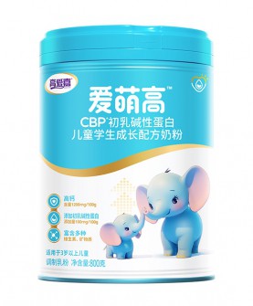 高爱嘉CBP初乳碱性蛋白儿童学生成长配方奶粉，助力孩子健康成长每一天！