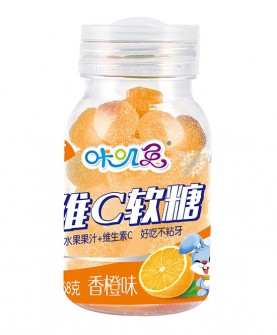 咔叽兔维C软糖香橙味——让宝贝爱上健康美味！