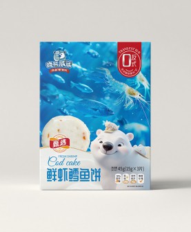 晓熊威威鳕鱼鲜虾饼：营养与美味的完美结合！