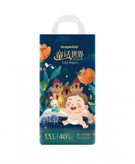我懂宝宝童话世界纸尿裤：给宝宝云朵般的温柔呵护！