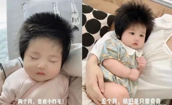 为啥有的宝宝出娘胎就头发茂密，长着长着就变黄了！