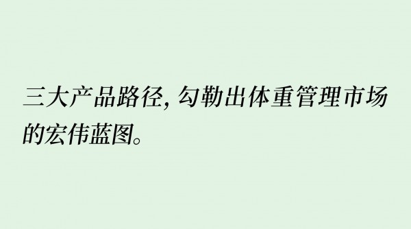 “体重管理年”引爆千亿市场！三大产品路线谁是赢家？
