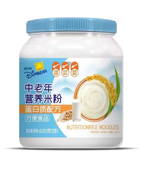 沉淀的营养智慧，迪米熊中老年蛋白质米粉为健康加码！