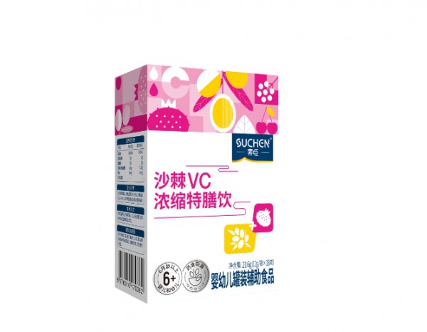素臣沙棘VC浓缩特膳饮，精选天然原料 打造纯净配方，让宝宝补充vc轻松无压力！