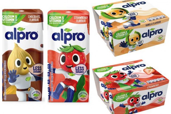 达能旗下Alpro 全新儿童植物性产品系列：为健康成长注入植物力量​