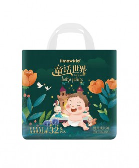 我懂宝宝童话世界成长裤：90后爸妈打造的平价高品质之选！