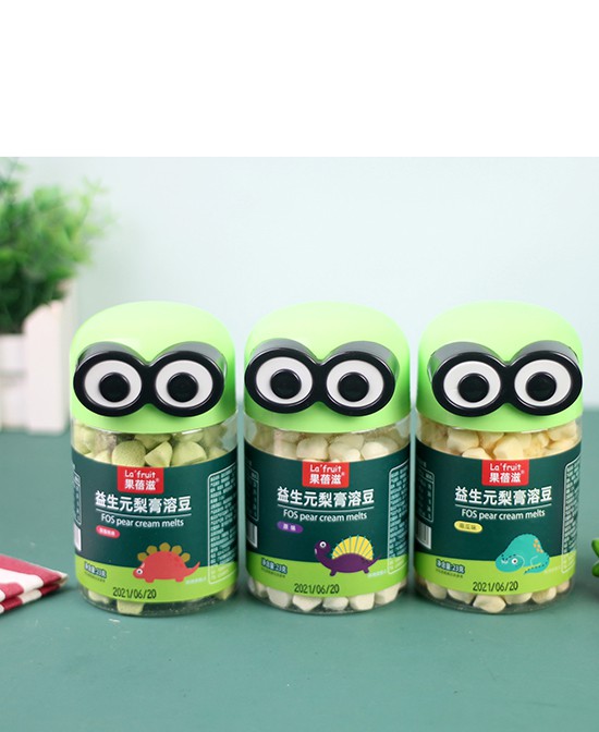 果蓓滋益生元梨膏溶豆：天然纯净的婴童健康守护者！