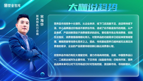 营养品洗牌加速？14位大咖说透行业的“危”与“机”！