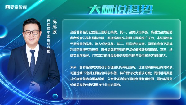 营养品洗牌加速？14位大咖说透行业的“危”与“机”！