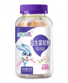 咔叽兔益生菌软糖：宝贝爱吃妈妈放心的健康零食！