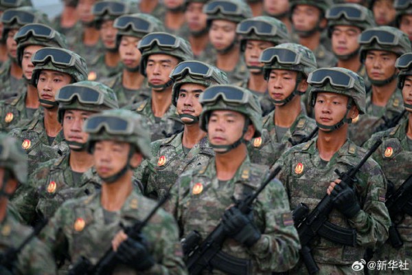 高清大图！直击阅兵现场