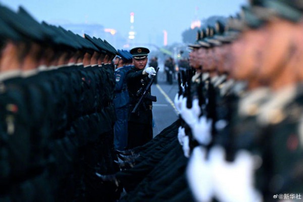 高清大图！直击阅兵现场