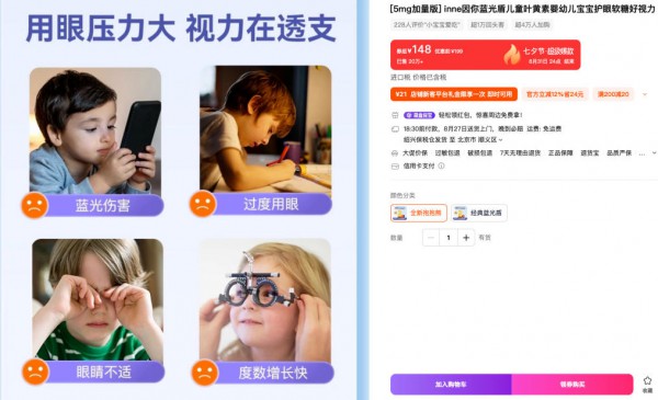 叶黄素的暴利和争议