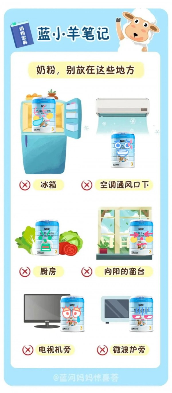 奶粉开罐后多久会结块？换季时期，避雷这些奶粉储存方式！