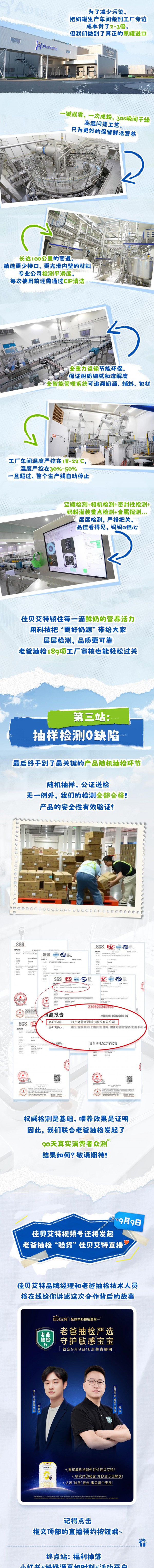 传下去！1493项考核通关！行业首家老爸抽检认可的羊奶粉品牌在此！