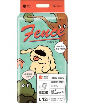 篱笆墙撒欢裤·宠物纸尿裤：让爱宠自由奔跑的贴心守护！