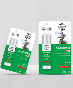 阁草缘贝贝防裂保湿膏：薄荷爱好者的润唇圣品！