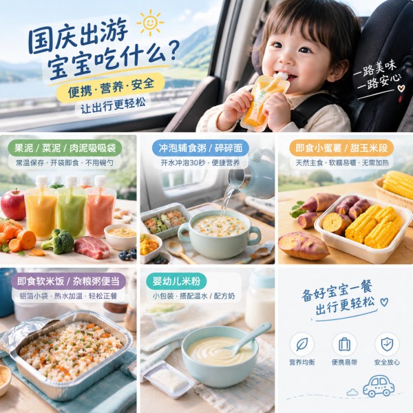 国庆出游食品怎么选？门店推荐要抓住“便携+分龄”两大关键