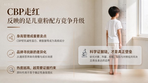 2026中国儿童长高市场深度解读②丨从补钙到成长配方，儿童长高产品到底在卖什么？