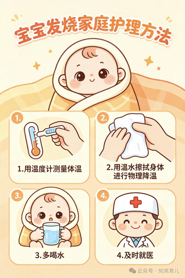 宝宝发烧的家庭护理指南