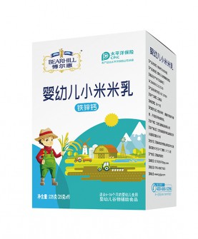 博尔慧钙铁锌婴幼儿小米米乳：让成长每一步都坚实而明亮！