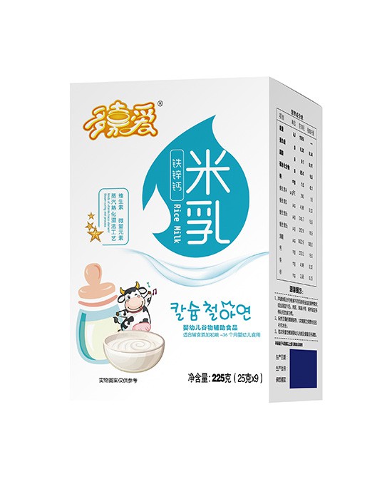 多嘉爱铁锌钙米乳：科学营养，助力宝宝健康成长第一步！