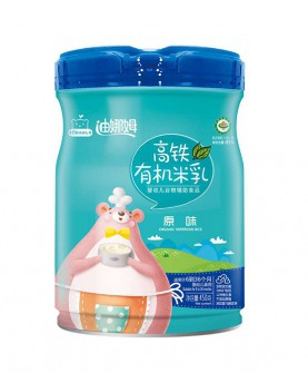 健康新选择，迪娜姆原味高铁有机米乳守护全家营养！