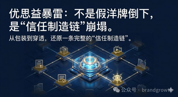 优思益暴雷，真正倒下的不是一个假洋牌，而是一套制造信任的生意
