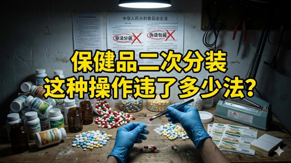 买到的保健品是"二次分装"？这种操作违了多少法，你知道吗？