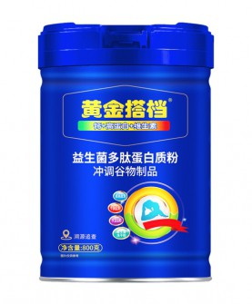 黄金搭档益生菌多肽蛋白质粉：科学营养，守护健康每一天！